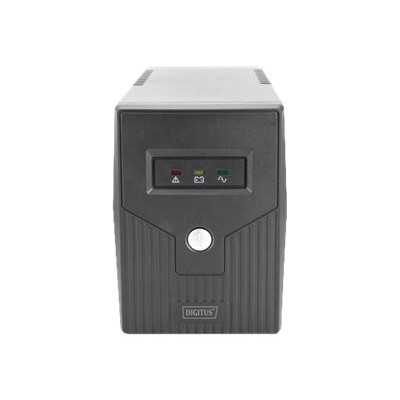 Digitus Line-Interactive UPS Line-Interactive UPS DN-170063, 600VA, 360W, 1x 12V/7Ah battery, 2x CEE 7/7 outlet, 2x RJ-11, 1x US