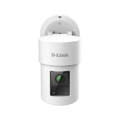 D-Link 2K QHD Pan and Zoom Outdoor Wi-Fi Camera DCS-8635LH PTZ Pan Tilt & Zoom Cameras 4 MP 3.3mm IP65 H.265/H.264 MicroSD up to