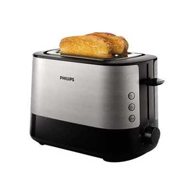 Philips Toaster HD2637/90 Viva Collection Number of slots 2 Housing material Metal/Plastic Black