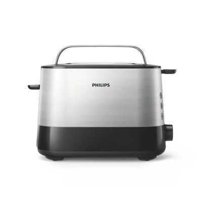 Philips Toaster HD2637/90 Viva Collection Number of slots 2 Housing material Metal/Plastic Black