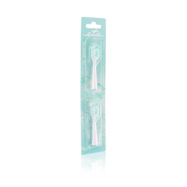 ETA Toothbrush replacement for ETA0709 Heads For adults Number of brush heads included 2 Number of teeth brushing modes Does not