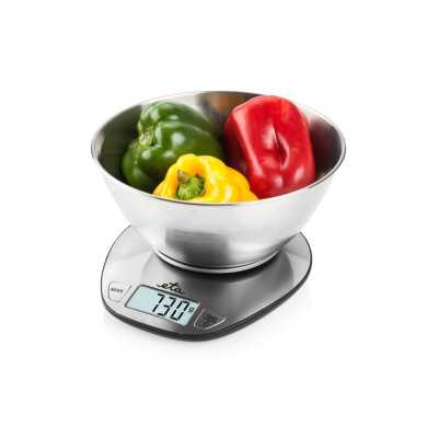 ETA Kitchen scale ETA677890000 Dori Maximum weight (capacity) 5 kg Graduation 1 g Display type LCD Stainless steel