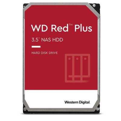 HDD|WESTERN DIGITAL|Red Plus|4TB|SATA|256 MB|5400 rpm|3,5"|WD40EFPX