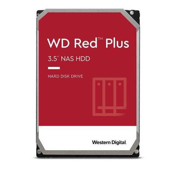 HDD|WESTERN DIGITAL|Red Plus|4TB|SATA|256 MB|5400 aps./min.|3,5"|WD40EFPX