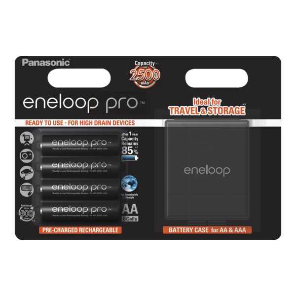 Panasonic ENELOOP BK-3HCDEC4BE AA 2500 mAh 4 vnt.