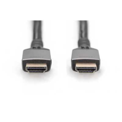 Digitus 8K PREMIUM HDMI 2.1 Connection Cable Black HDMI to HDMI 3 m