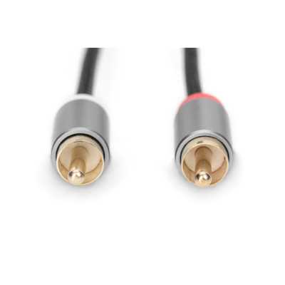 Digitus 3.5mm stereo 2x RCA plug