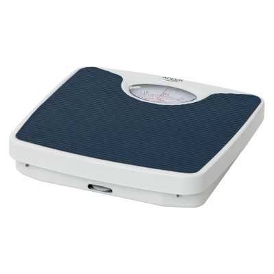 Adler Mechanical bathroom scale AD 8151b Maximum weight (capacity) 130 kg Accuracy 1000 g Blue/White