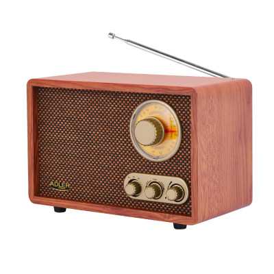 Adler Retro Radio AD 1171 10 W Brown