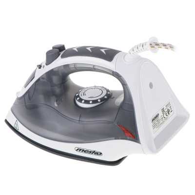 Mesko MS 5037 Steam Iron 2800 W Water tank capacity 170 ml Continuous steam 35 g/min Grey