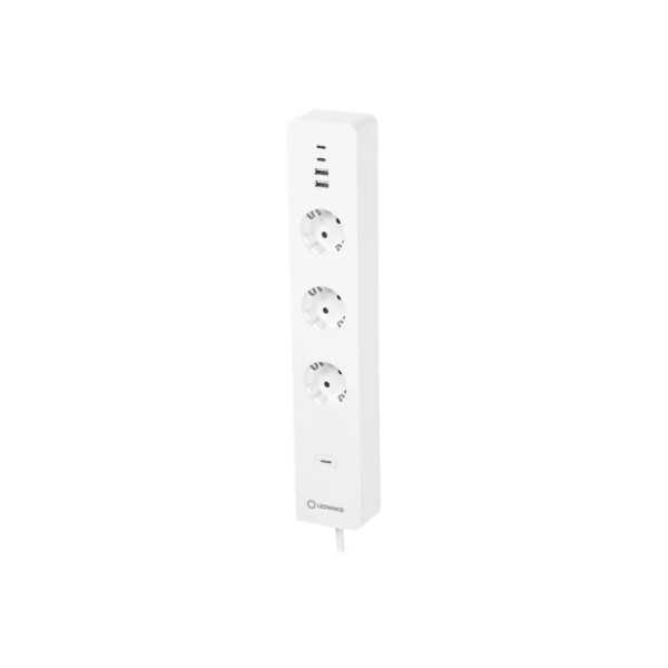 Ledvance SMART+ WiFi kelių maitinimo lizdas, EU Ledvance SMART+ WiFi kelių maitinimo lizdas, EU 4058075594784 baltas