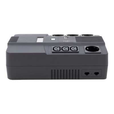 Digitus All-in-One UPS All-in-One UPS, 600VA/360W, LED 12V/7Ah x1, 4x CEE 7/7,3x IEC C13, USB, RJ45 600 VA 360 W