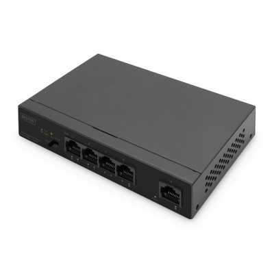 Digitus 4 Port Gigabit PoE Switch DN-95330-1 Unmanaged Desktop