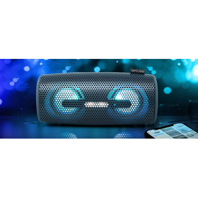 Muse M-730 DJ Speaker, Wiresless, Bluetooth, Black Muse M-730 DJ 2x5W W Wireless connection Blue NFC Bluetooth