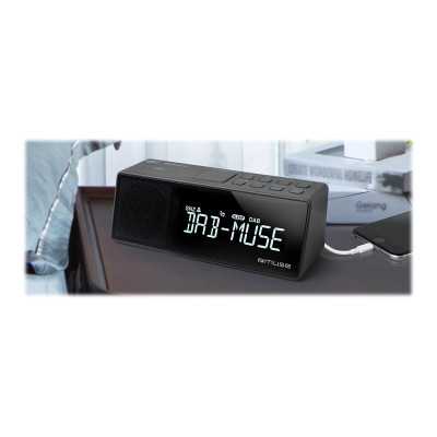 Muse M-172DBT DAB+ / FM RDS Radio, Portable, Black Muse M-172 DBT Alarm function NFC Black