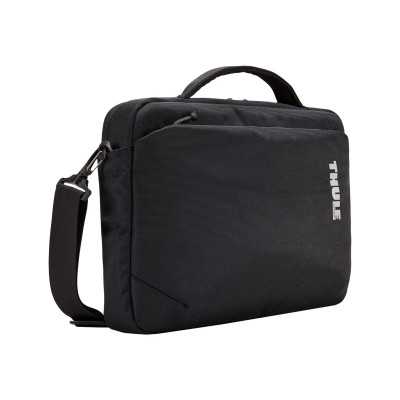 Thule Subterra MacBook Attaché TSA-313B Fits up to size 13 " Messenger - Briefcase Black Shoulder strap