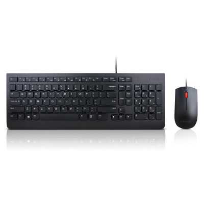 Lenovo Essential Essential Wired Keyboard and Mouse Combo - Lithuanian Keyboard and Mouse Set Wired Wired USB connection for bot