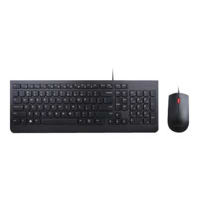 Lenovo Essential Essential Wired Keyboard and Mouse Combo - Lithuanian Keyboard and Mouse Set Wired Wired USB connection for bot