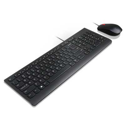 Lenovo Essential Essential Wired Keyboard and Mouse Combo - Lithuanian Keyboard and Mouse Set Wired Wired USB connection for bot