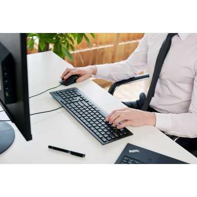 Lenovo Essential Essential Wired Keyboard and Mouse Combo - Lithuanian Keyboard and Mouse Set Wired Wired USB connection for bot