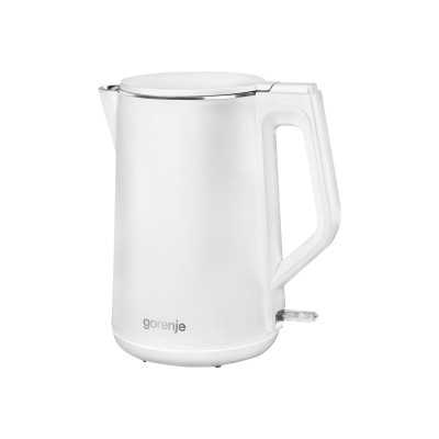 Gorenje Kettle K15DWW Electric 2200 W 1.5 L Plastic + metal 360 rotational base White