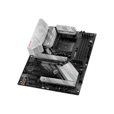 Asus ROG STRIX B550-A GAMING Processor family AMD Processor socket AM4 DDR4 DIMM Memory slots 4 Supported hard disk drive interf