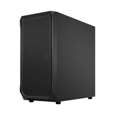 Fractal Design Focus 2 Side window Black TG Clear Tint Midi Tower Power supply included No