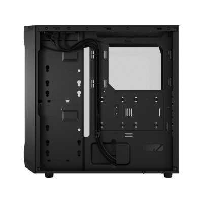 Fractal Design Focus 2 Side window RGB Black TG Clear Tint Midi Tower Power supply included No