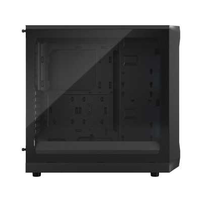 Fractal Design Focus 2 Side window RGB Black TG Clear Tint Midi Tower Power supply included No