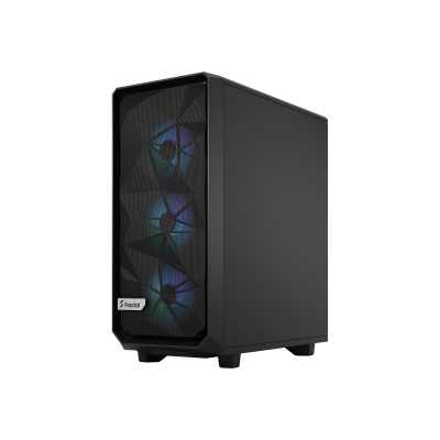 Fractal Design Meshify 2 Compact RGB Side window Black TG Light Tint Mid-Tower Power supply included No