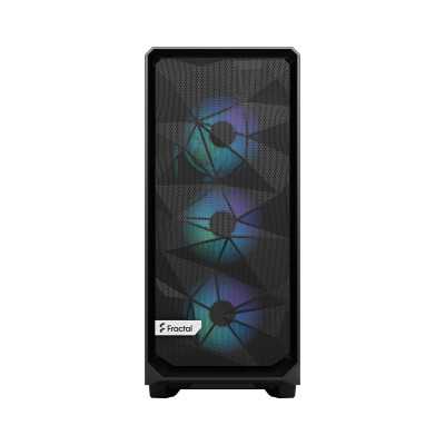 Fractal Design Meshify 2 Compact RGB Side window Black TG Light Tint Mid-Tower Power supply included No