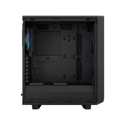 Fractal Design Meshify 2 Compact RGB Side window Black TG Light Tint Mid-Tower Power supply included No