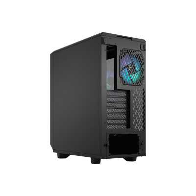 Fractal Design Meshify 2 Compact RGB Side window Black TG Light Tint Mid-Tower Power supply included No