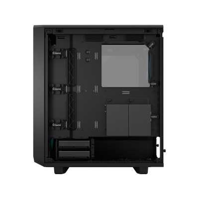 Fractal Design Meshify 2 Compact RGB Side window Black TG Light Tint Mid-Tower Power supply included No