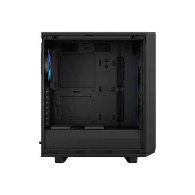 Fractal Design Meshify 2 Compact RGB Side window Black TG Light Tint Mid-Tower Power supply included No