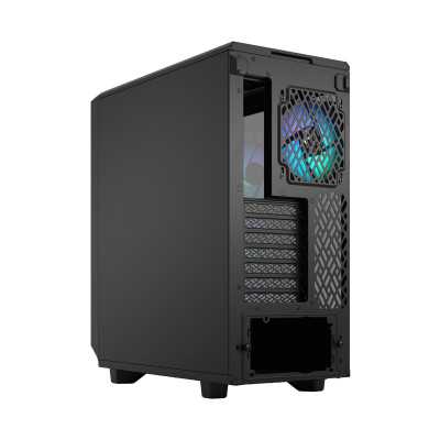 Fractal Design Meshify 2 Compact RGB Side window Black TG Light Tint Mid-Tower Power supply included No