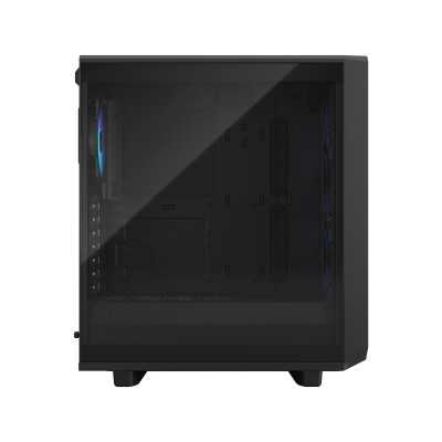 Fractal Design Meshify 2 Compact RGB Side window Black TG Light Tint Mid-Tower Power supply included No