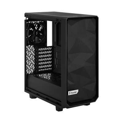 Fractal Design Meshify 2 Compact Lite Side window Black TG Light tint Mid-Tower Power supply included No