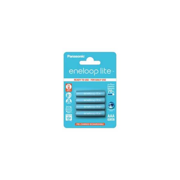 Panasonic ENELOOP Lite BK-4LCCE/4BE AAA 550 mAh 4 vnt.