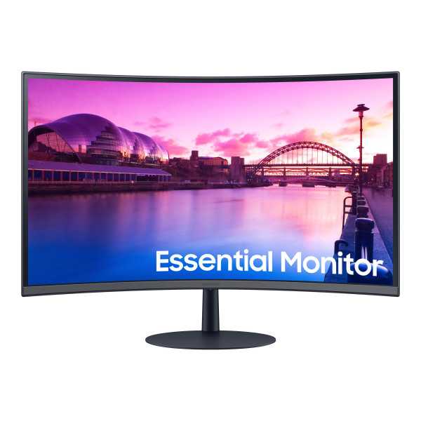 Samsung Curved Monitor LS32C390EAUXEN 32 "VA FHD 16:9 4 ms 250 cd/m Juoda HDMI prievadų kiekis 2 75 Hz