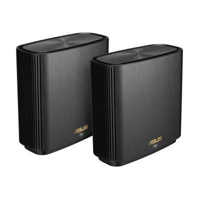 Asus AX7800 Tri Band Mesh Router Wifi 6 ZenWiFi XT9 (2-Pack) 802.11ax 780 Mbit/s 10/100/1000 Mbit/s Ethernet LAN (RJ-45) ports 3