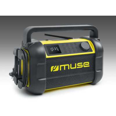 Muse M-928 BTY Radio Speaker Waterproof Bluetooth Wireless connection Black/Yellow