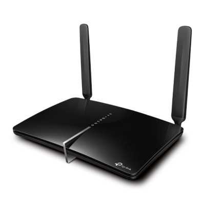 TP-LINK 4G+ LTE Router Archer MR600 802.11ac 300+867 Mbit/s 10/100/1000 Mbit/s Ethernet LAN (RJ-45) ports 3 Mesh Support No MU-M