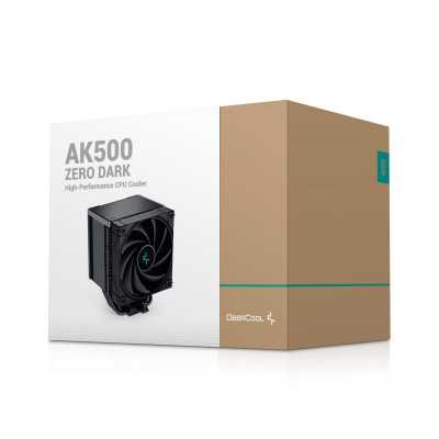 Deepcool CPU Air Cooler AK500 Zero Dark Intel, AMD