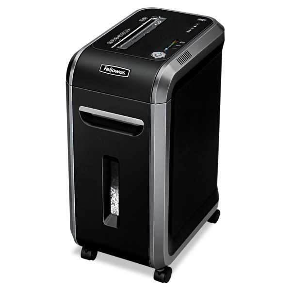 Fellowes Powershred 99Ci Black 34 L Smulkinimo kompaktiniai diskai Kreditinių kortelių smulkinimas Cross-Cut Smulkintuvas Popier