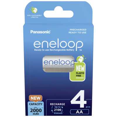 Panasonic ENELOOP BK-3MCDE/4BE AA 2000 mAh 4 pc(s)