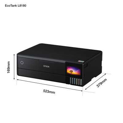 Epson Colour Inkjet Inkjet Multifunctional Printer A3+ Wi-Fi Black