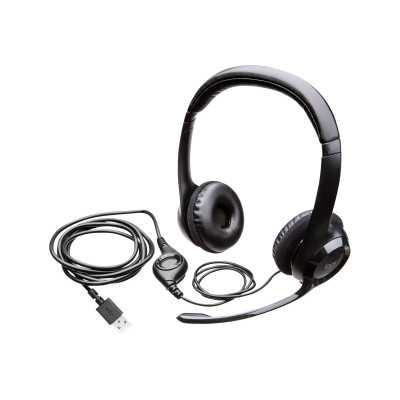 Logitech Computer headset H390 Built-in microphone USB Type-A Black