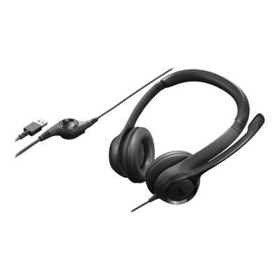 Logitech Computer headset H390 Built-in microphone USB Type-A Black