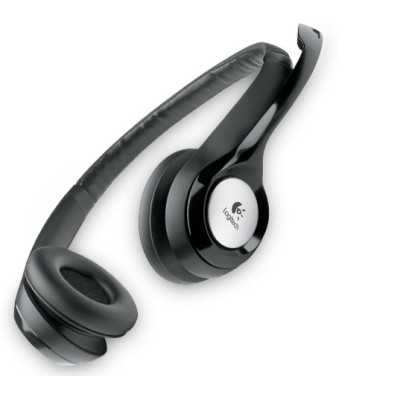 Logitech Computer headset H390 Built-in microphone USB Type-A Black